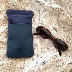 Le Specs Outta Love Tort Sunglasses